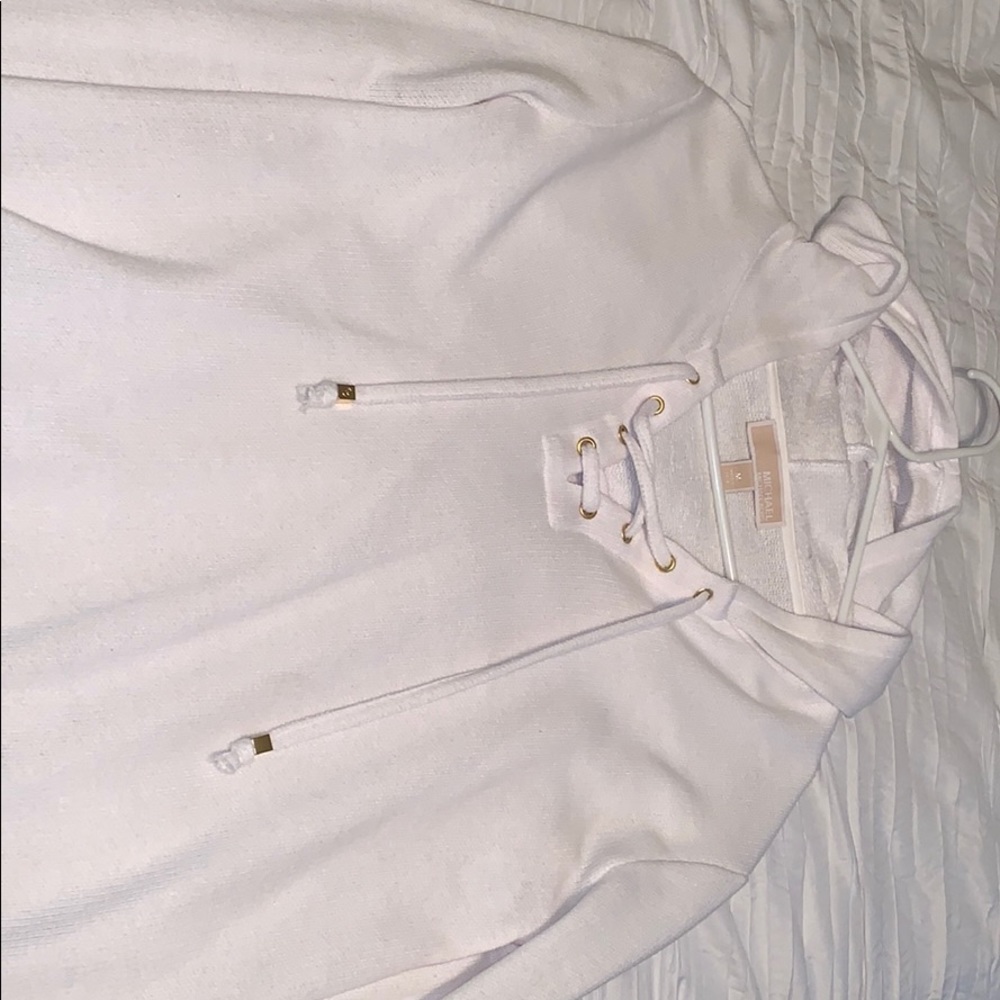 Michael Kors white and gold pullover !